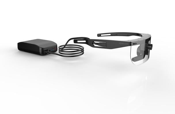 Glasses based eye tracker for physical environments