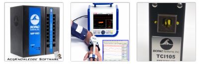 Noninvasive Blood Pressure Amplifier (NIBP), NIBP100E, Education,  Research